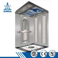 Directly mounted custom elevator cabin design